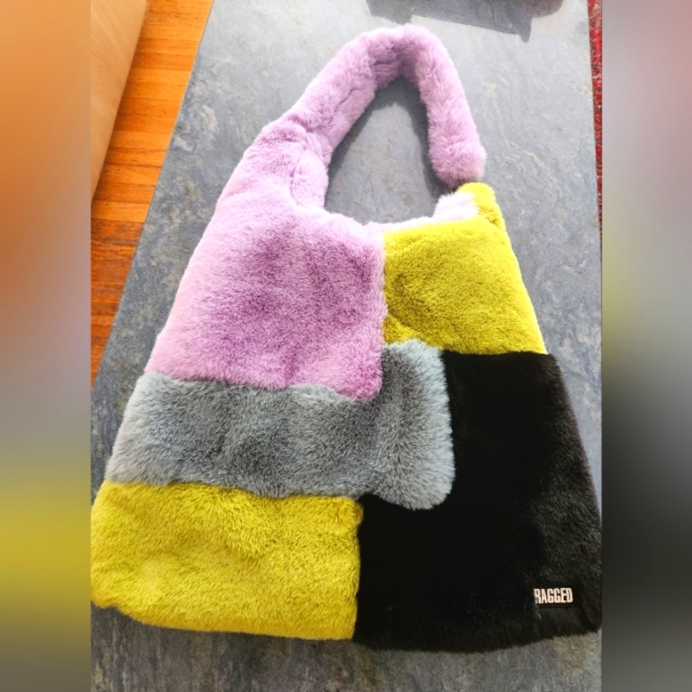 Ragged Priest Furry Sling Bag